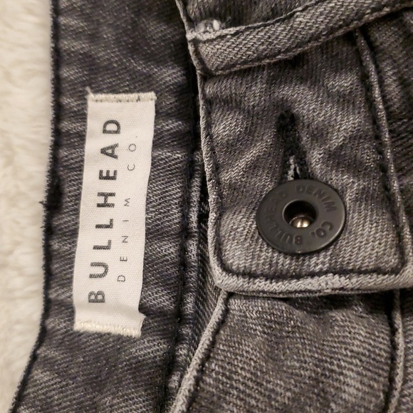 Bullhead Denim Co Denim High Rise Shorts With Contrast 5 - Picture 2 of 9